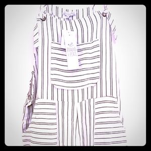 Patrons of Peace white overallls